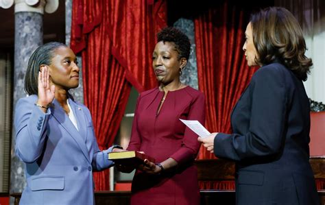 Butler sworn in to replace late California Sen. Feinstein, third Black female senator in US history